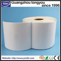 Barcode blank sticker label coated paper