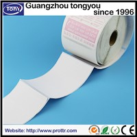 Custom self adhesive labels in roll barcode label