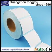 Direct thermal paper with self adhesive for printing labels