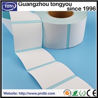 Custom thermal paper self adhesive roll for barcode label sticker paper