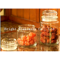 glass candy  jar, cookie jar, candle jar