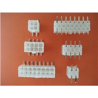 Replacement Molex Mini Fit SMT Board Connectors Vertical For White Goods