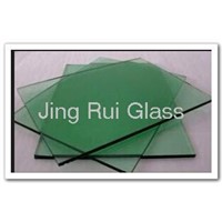 6mm light green float glass