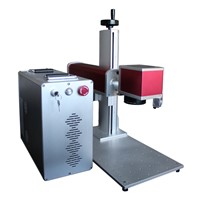 10W 20W 30W separate metal/stainless stell fiber laser marking machine HT-10 for sale