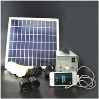 30W home solar panel power generator for lighting and charging