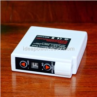 7.4v 4400mAh/5200mAh Li-ion heating waistcoats battery pack with 4-temperature outputs &amp;amp; LED display