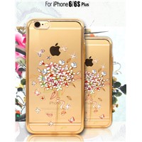 Newest Case Iphone 6/6S/6 plus Super Flexible Soft TPU with Luxury Daimond Case Good Quality