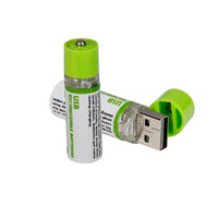 Professional LYCEK AA size usb rechargeable battery with RoHS certiicate