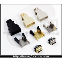 SCSI Connector 14Pin Solder Male CN-Type