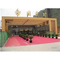 Wood plastic composite wall cladding