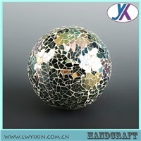 High quality decorative colored glass mosaic ball