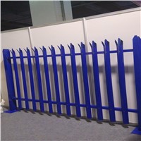factory pvc coated and hot dipped galvanized  european palisade fence for sale