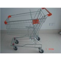 Asian style supermarket shopping trolley on wheels for seniors  wholesale