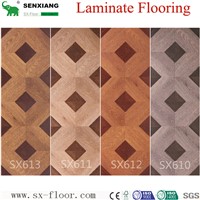 12mm MDF/HDF Various Art Parquet Laminated Laminate Flooring