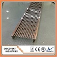 stainless steel wedge wire linear shower drain