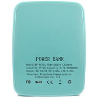 New Portable Power Bank 10400mah, USB Flashlight Power Bank Charger For iPhone,Samsung,Xiaomi,LG