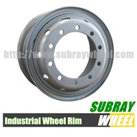 Truck steel wheel rim