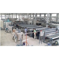3.2m FRP gel coat flat sheet production line