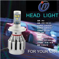 2015 Newest G6 h4 led headlight H1, H3, H4, H7, H11, 9005, 9006 high power led headlamp