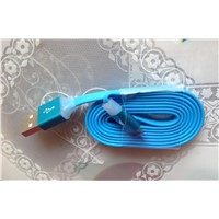 1M/3FT colorful USB charging cable USB data cable for Samsung Galaxy HTC Blackberry mobile phone
