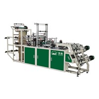 Automatic Double Layer Point Cut Rolling Bag Making Machine
