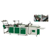 Double Channel Side Sealing Bag Making Machine