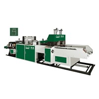 Double Servo Motor Automatic High Speed  (Heat-sealing Cold-cutting)  Vest Bag Making Machine