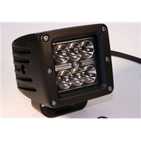 12v auto Accessories Square offroad tractor driving work light Flush Mount 3&amp;quot; 18w led pod light