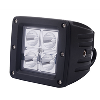 3.5" LED Light Pod 2x2 Pair, 12/24v LED Searchlight Working Lights, 12w Square Off Road Work Lights