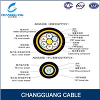 ADSS fiber optic cable from china factory Changguang communication