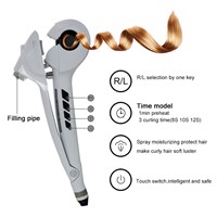 Ceramic Curling Iron with Steam Automatic Steam Hair Curler