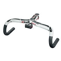 Cinelli Ram 2 Full Carbon Fiber Road Bicycle Handlebar With Stem and Carbon Speedometer Stents