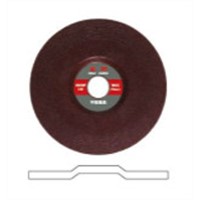 Depressed center grinding wheel for metal and stainless steel