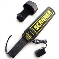 Quick scanning Hand Held Metal Detectors with Ultimate Sensitivity and high impact ABS case