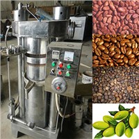Stainless steel hydraulic cold oil press olive oil mill