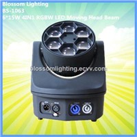 6*15W 4IN1 RGBW Mini B-Eye LED Moving Head Beam Light (BS-1063)