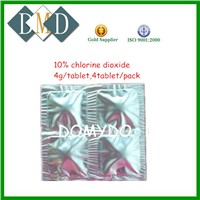 Chlorine dioxide tablet 4grams disinfectant