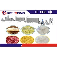 Double screw extruder artificial rice processing machinery