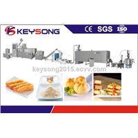 Extruded bread crumb processing machinery
