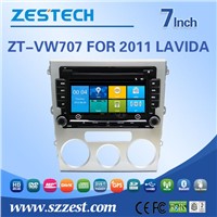 2 din touch screen car dvd gps player for vw 2011 LAVIDA