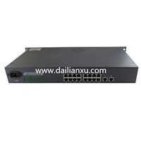 Gigabit POE Switch 16chs 10/100M/1000M Ethernet with one uplink 10/100M/1000M Ethernet POE Switch