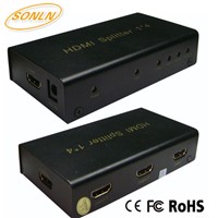 Mini 1x4 HDMI Splitter 3D 4Kx2K