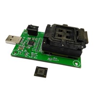 eMMC153/169 socket with USB, nand flash test socket, size 11.5x13_0.5mm BGA 169 /153 Clamshell