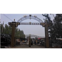 faux cheap wrought iron fence panels for sale