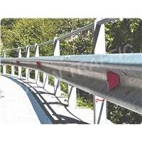 highway steel corrugated beam guardrail