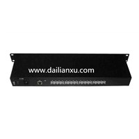 16channels PABX/Telephone Fiber Optical Transmitter And Receiver