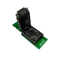 eMCP socket with SD interface BGA 221 size 11.5x13mm, nand flash programmer, Clamshell structure