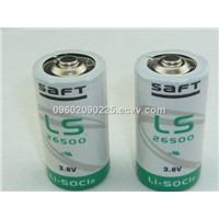 lithium battery  Saft  ls26500 3.6V 7700mah Size C battery
