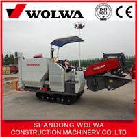 low price whole-feed rice harvesting machine with 2000mm harvesting width