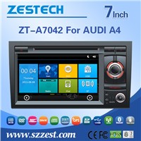 touch screen car dvd gps player FOR AUDI A4(Unilateral button)
